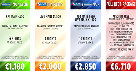 PRENOTA ORA IL TUO PACKAGE
