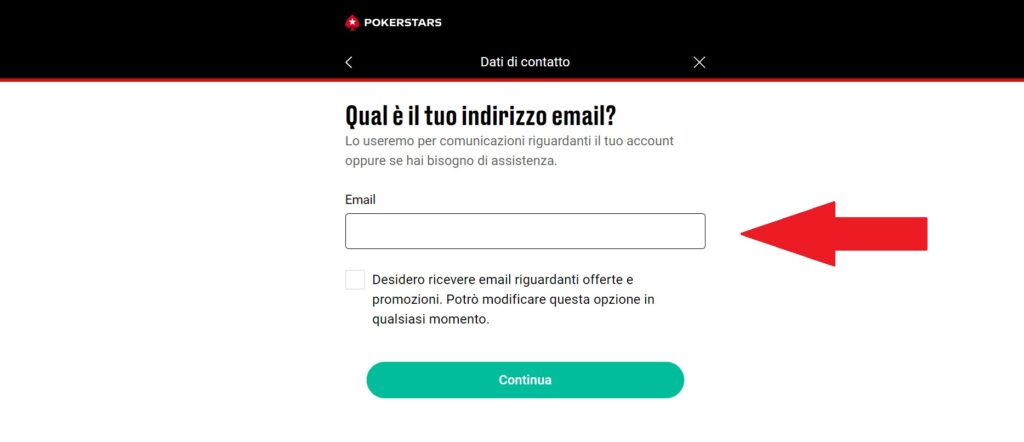 registrazione pokerstars