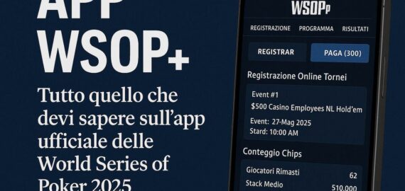 Novità sull’app WSOP+ per le World Series of Poker 2025