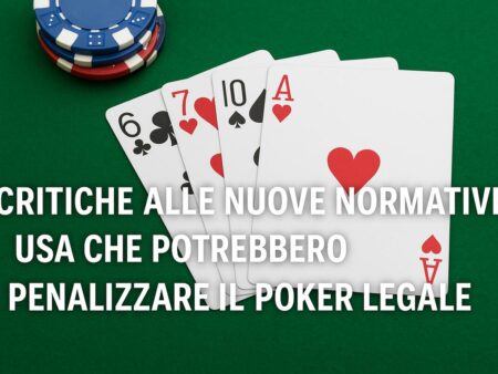Poker USA sotto attacco? Le critiche di Galfond alla nuova proposta di legge