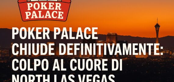 Poker Palace chiude definitivamente: colpo al cuore di North Las Vegas